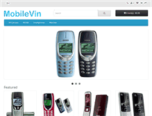 Tablet Screenshot of mobilevin.com